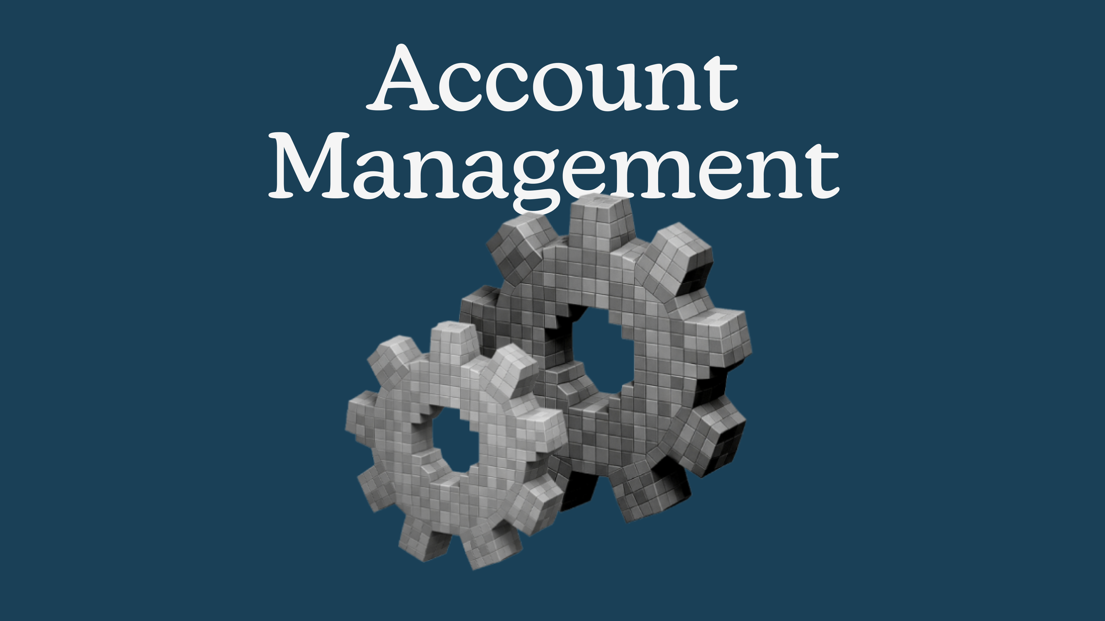 Account management at Voop
